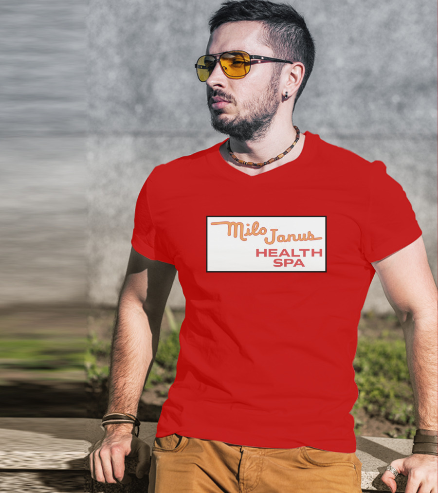 Milo Janus Health Spa Columbo Phile Classic TV Reference T-Shirt