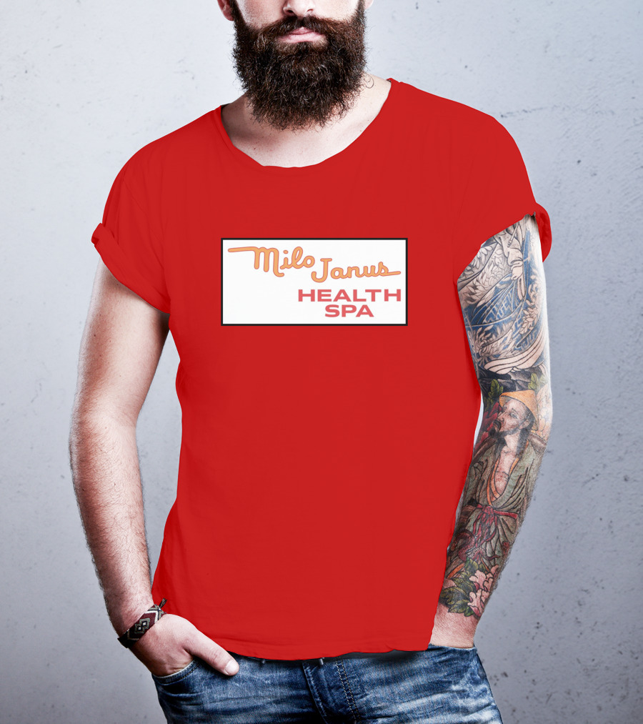 Milo Janus Health Spa Columbo Phile Classic TV Reference T-Shirt
