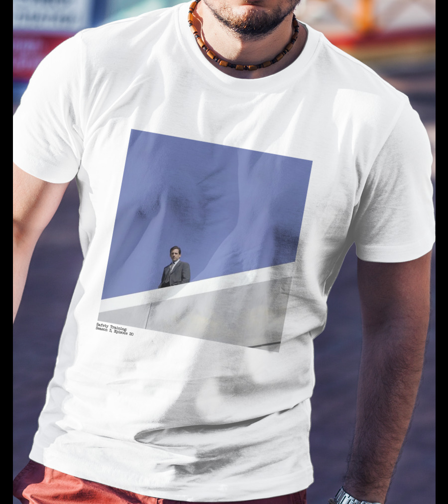 Safety Training Season 3 Episode 20 Roof Scene The Office Experience Store T-Shirt