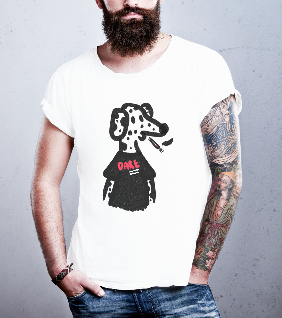 Dare Dog Bad Dogs Club Spotted Canine Razor Edge T-Shirt