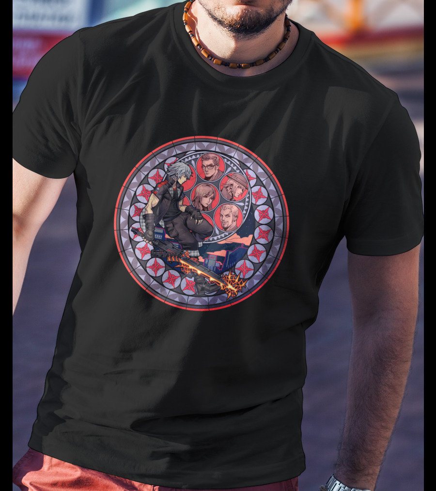 The Yozora Station Of Awakening Kingdom Hearts Fourth Wall Shop Nightfall T-Shirt