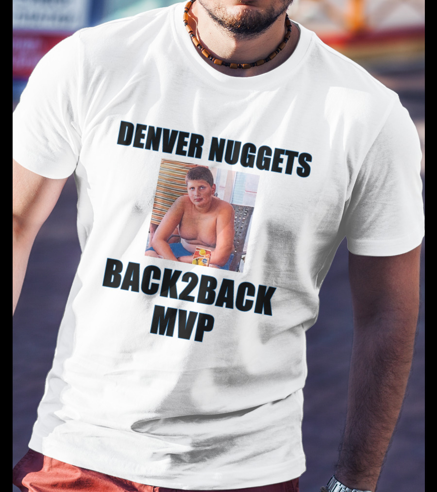 Denver Nuggets Jokic Back2back MVP Fans Only T-Shirt