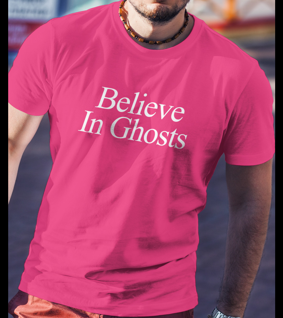Lonely Ghost Believe In Ghosts T-Shirt