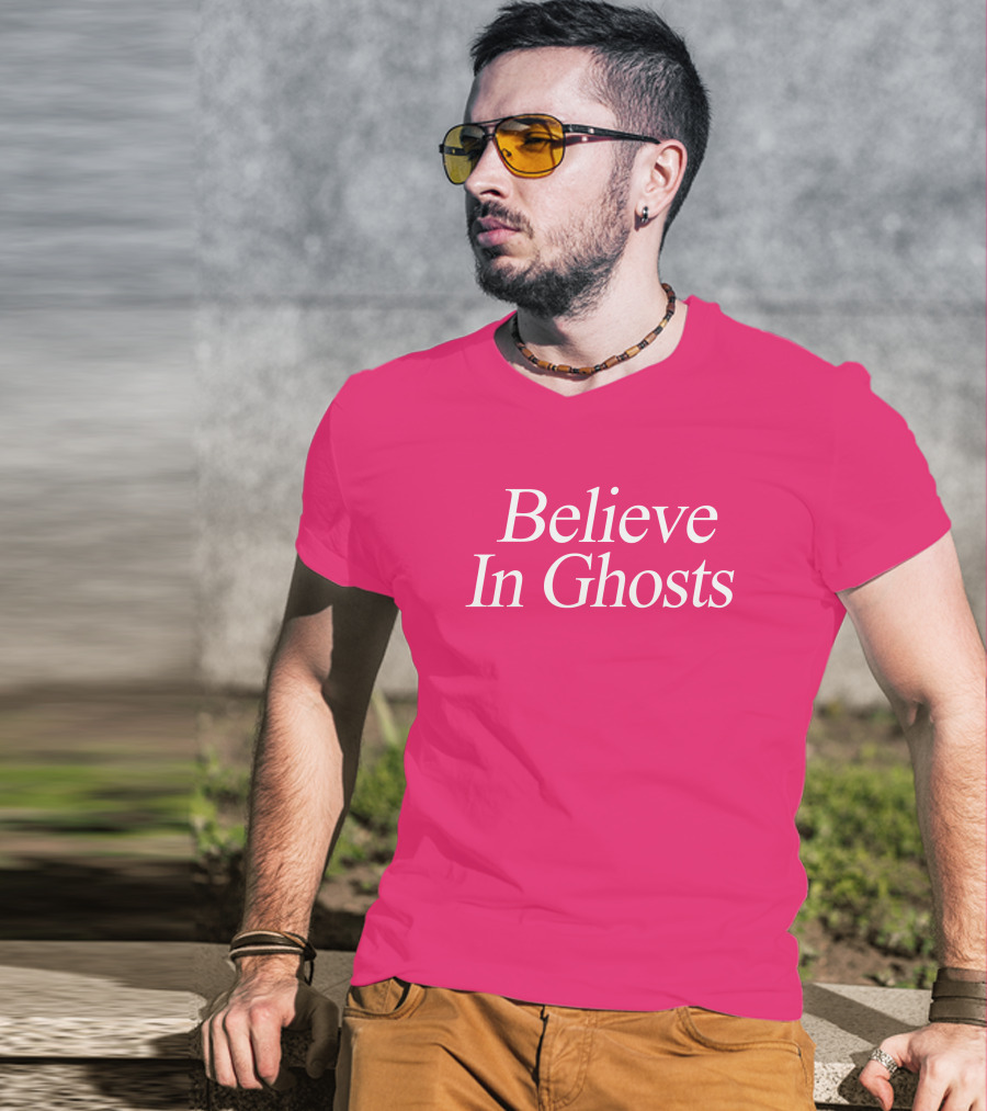 Lonely Ghost Believe In Ghosts T-Shirt