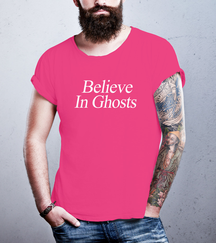 Lonely Ghost Believe In Ghosts T-Shirt