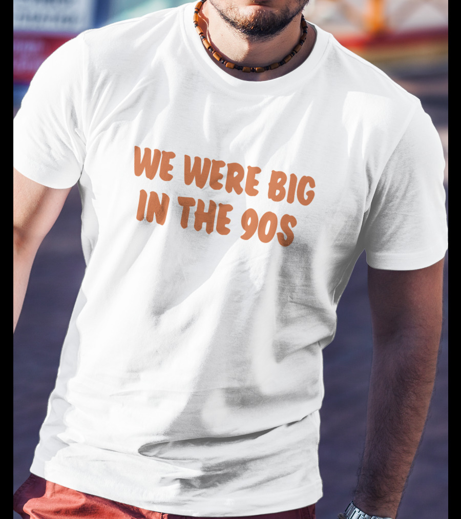 We Were Big In The 90s Govols Nwgavol Retro Nostalgia T-Shirt
