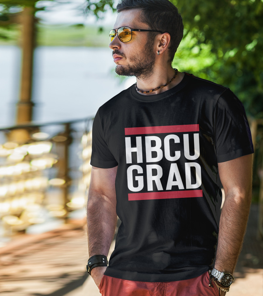 HBCU Grad Merch HBCU Grad Bold White T-Shirt