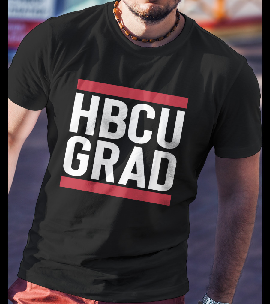 HBCU Grad Merch HBCU Grad Bold White T-Shirt