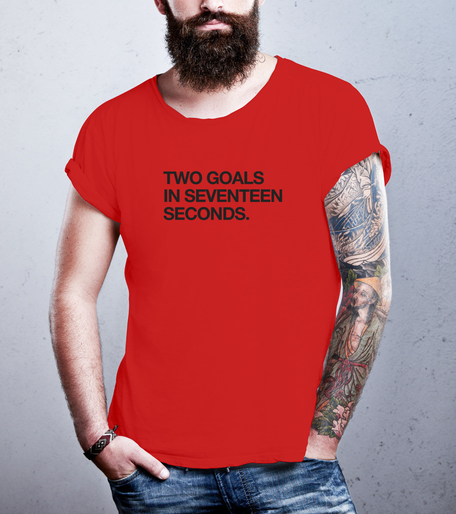 Two Goals In Seventeen Seconds Chicago Sports History T-Shirt