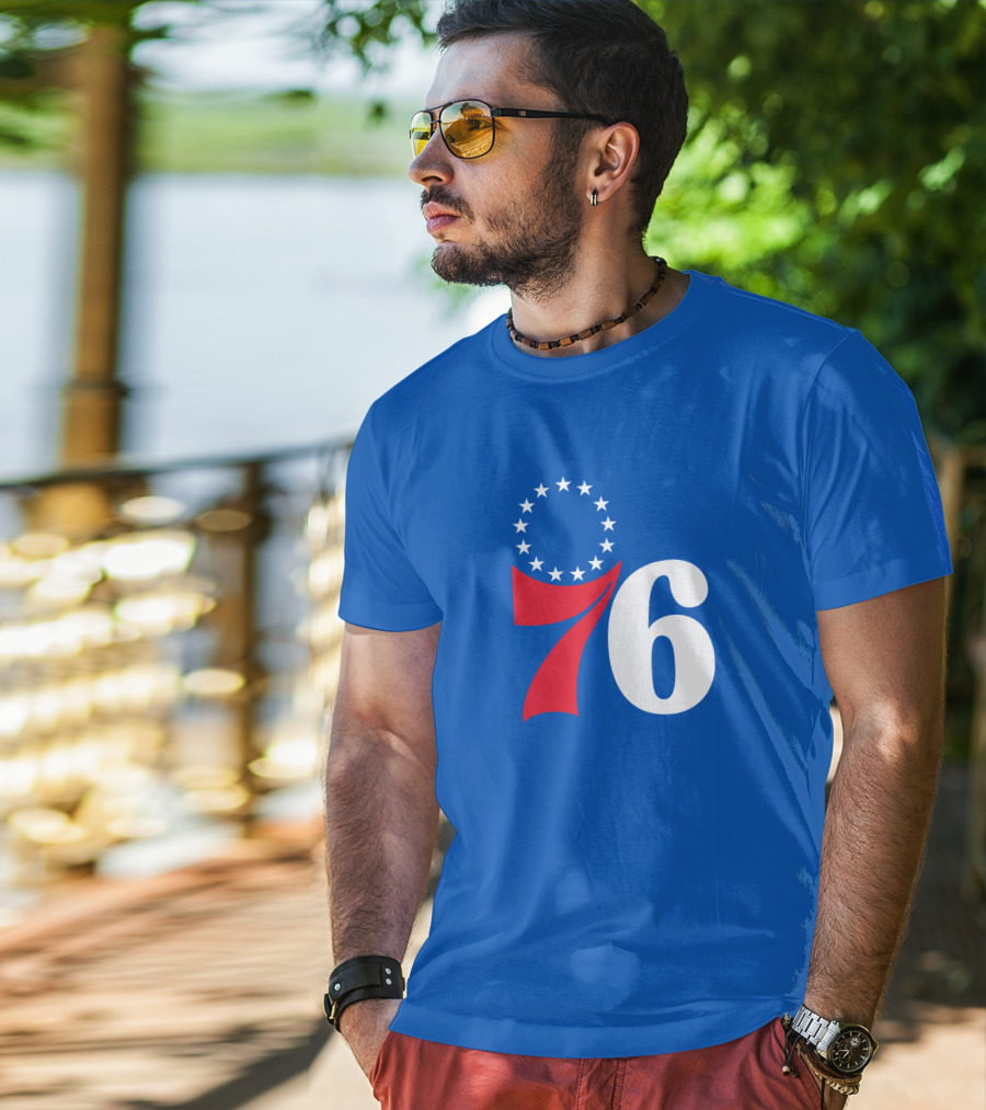 Philadelphia 76ers Furkan Korkmaz Stars T-Shirt