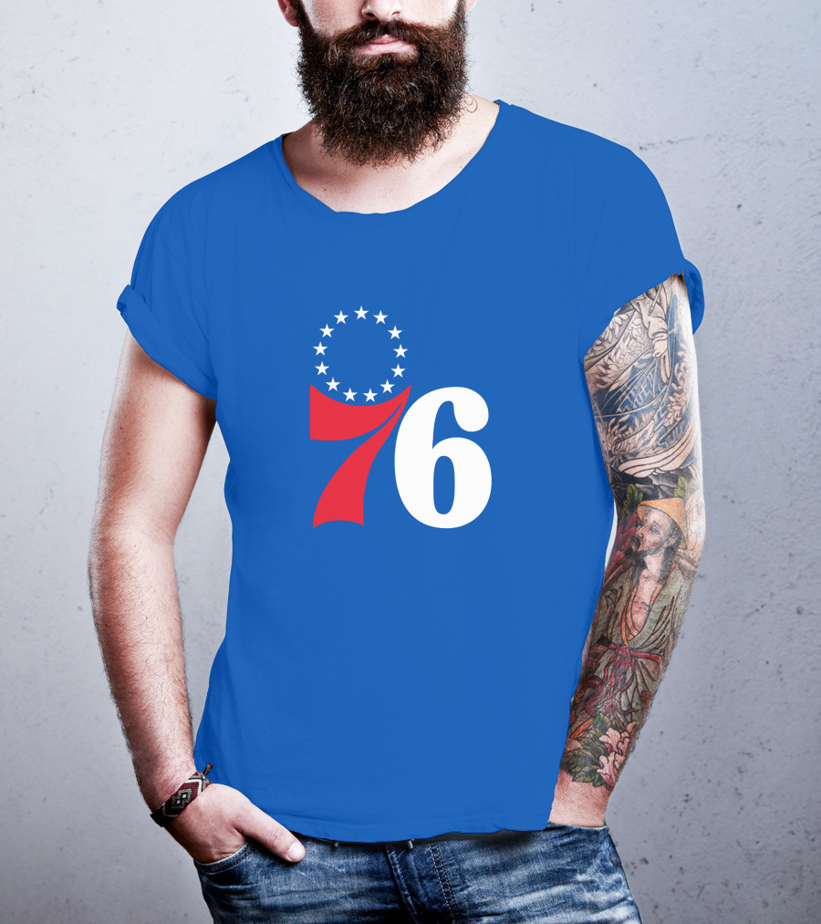 Philadelphia 76ers Furkan Korkmaz Stars T-Shirt