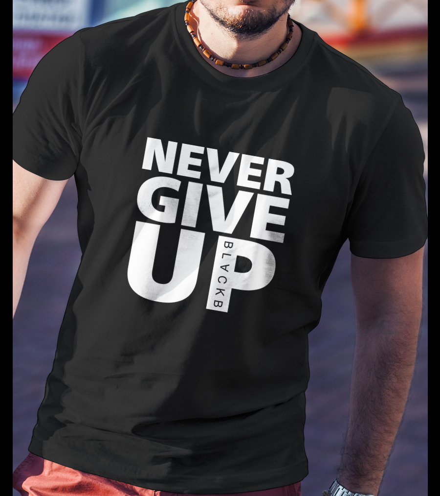 Never Give Up MO Salah T-Shirt