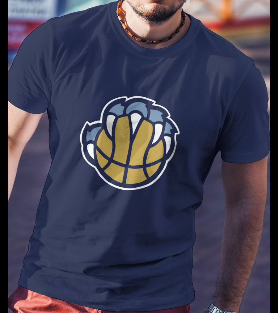 Homage Shop Memphis Grizzlies Molly Morrison Basketball Claw T-Shirt