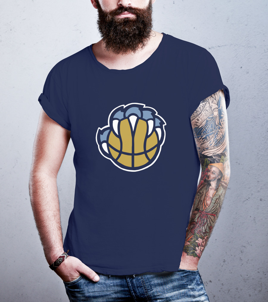 Homage Shop Memphis Grizzlies Molly Morrison Basketball Claw T-Shirt