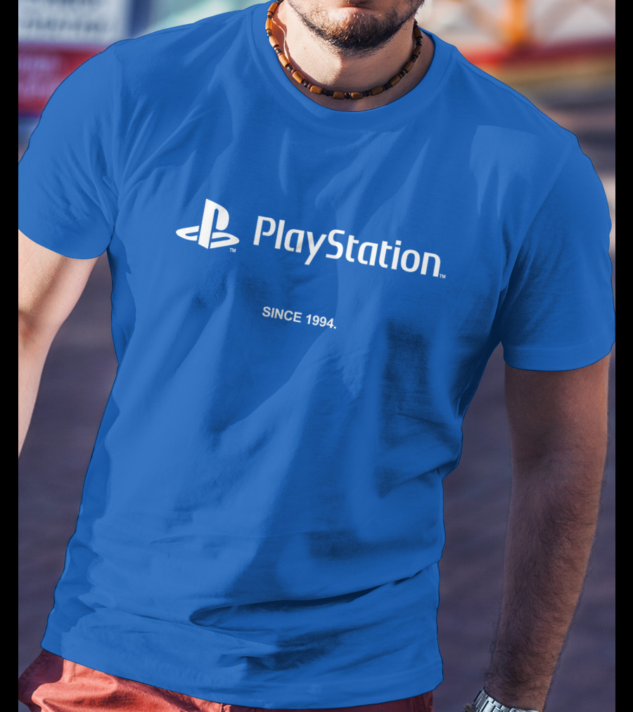 PlayStation Logo Since 1994 George Mnguni T-Shirt