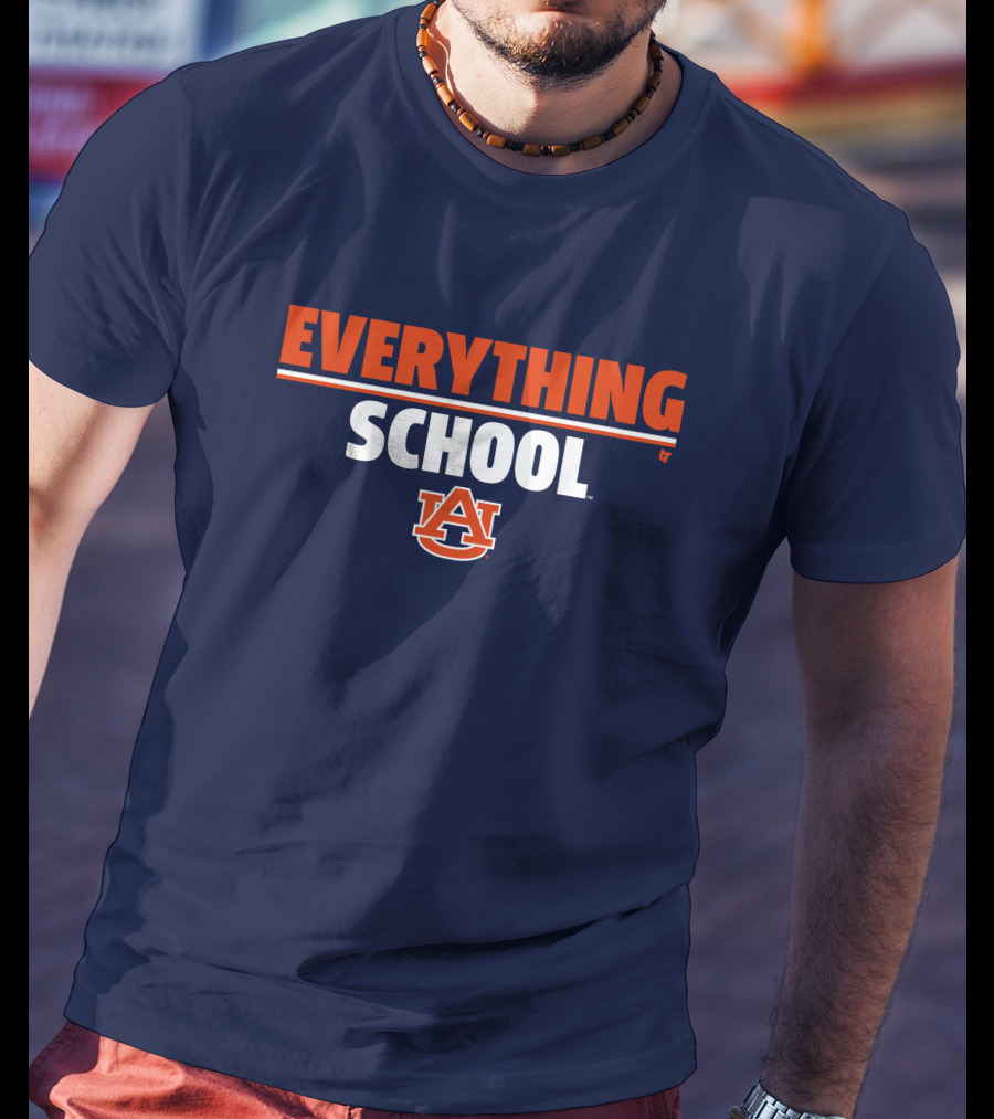 Auburn Everything School Logo Auburn Tigers T-Shirt