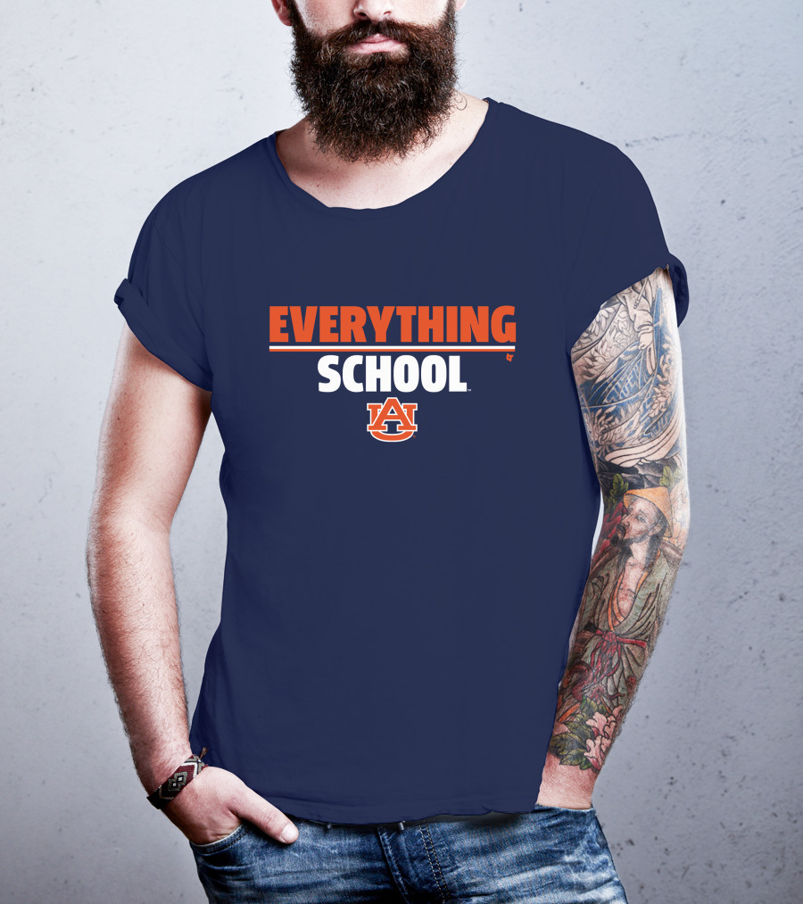 Auburn Everything School Logo Auburn Tigers T-Shirt
