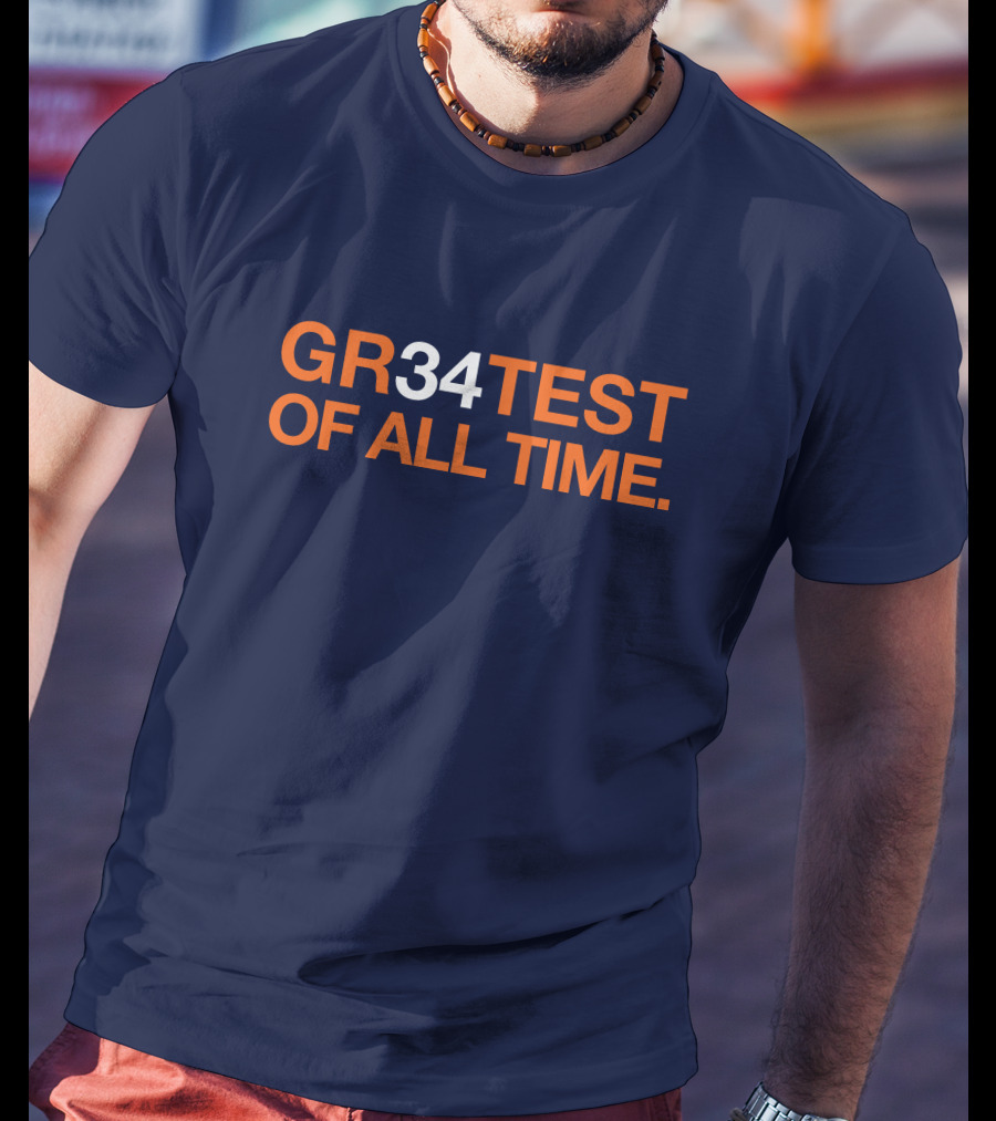 Field Yates Silvy GR34TEST OF ALL TIME T-Shirt