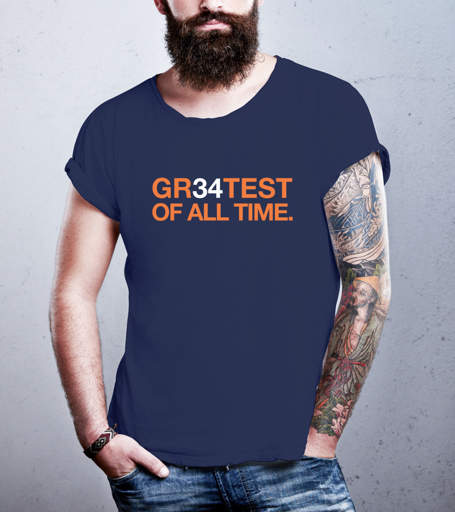 Field Yates Silvy GR34TEST OF ALL TIME T-Shirt
