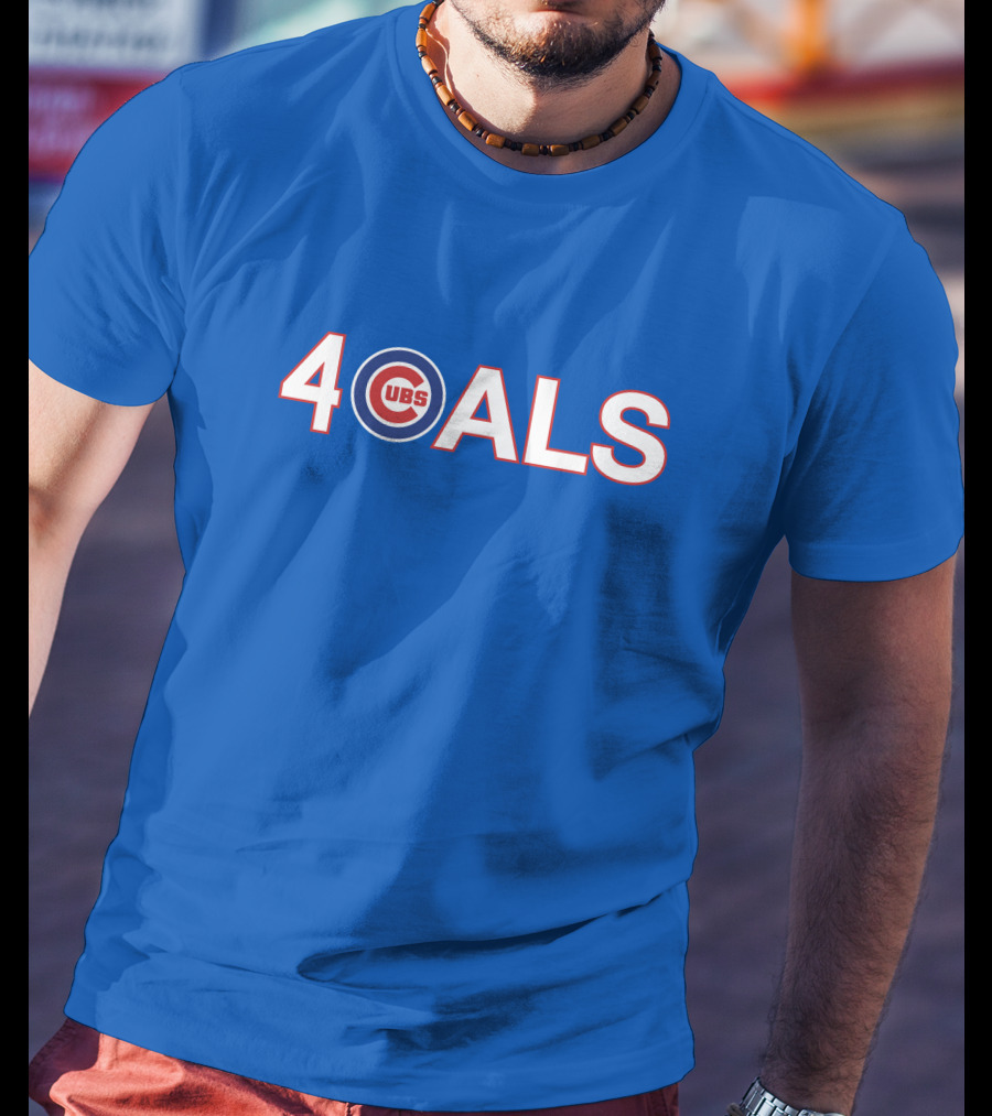 Patrick Wisdom 4 Cubs ALS Obvious T-Shirt