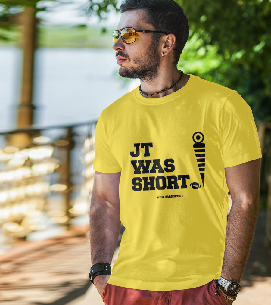 JT Was Short @DiehardSport Football Marker T-Shirt