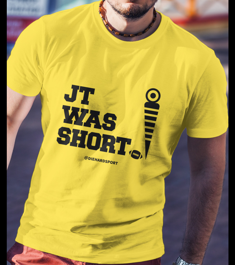 JT Was Short @DiehardSport Football Marker T-Shirt