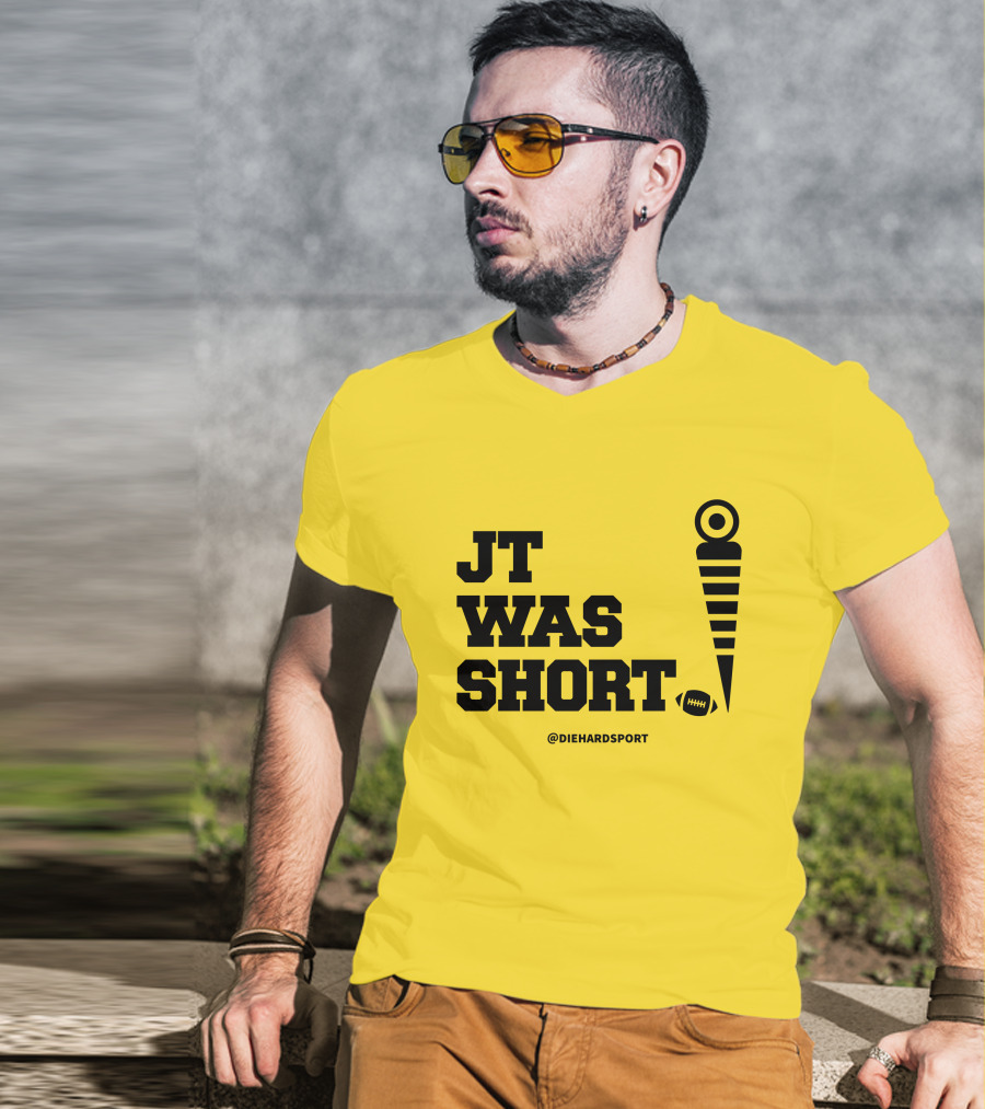 JT Was Short @DiehardSport Football Marker T-Shirt