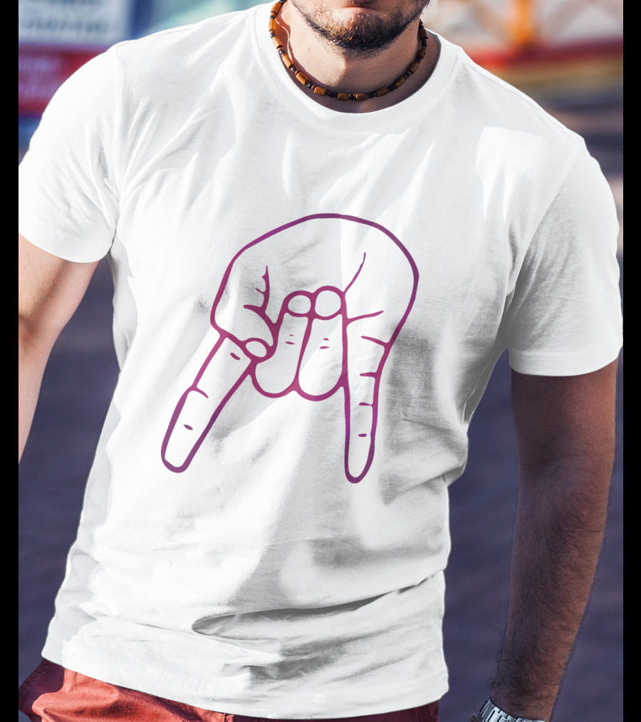 Hand Rock And Roll Sign Eric Musselman Enthusiasm Gesture T-Shirt