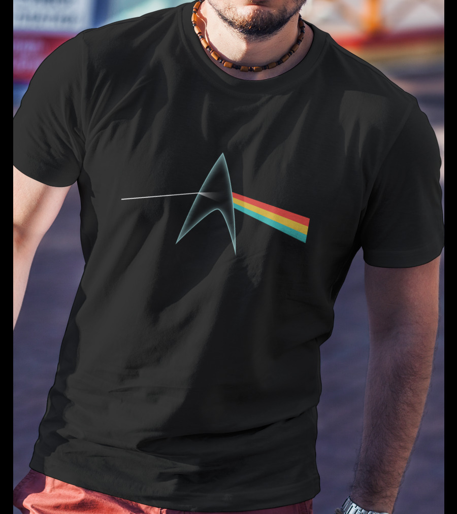 Star Trek Day Trek Side Of The Moon Floyd T-Shirt