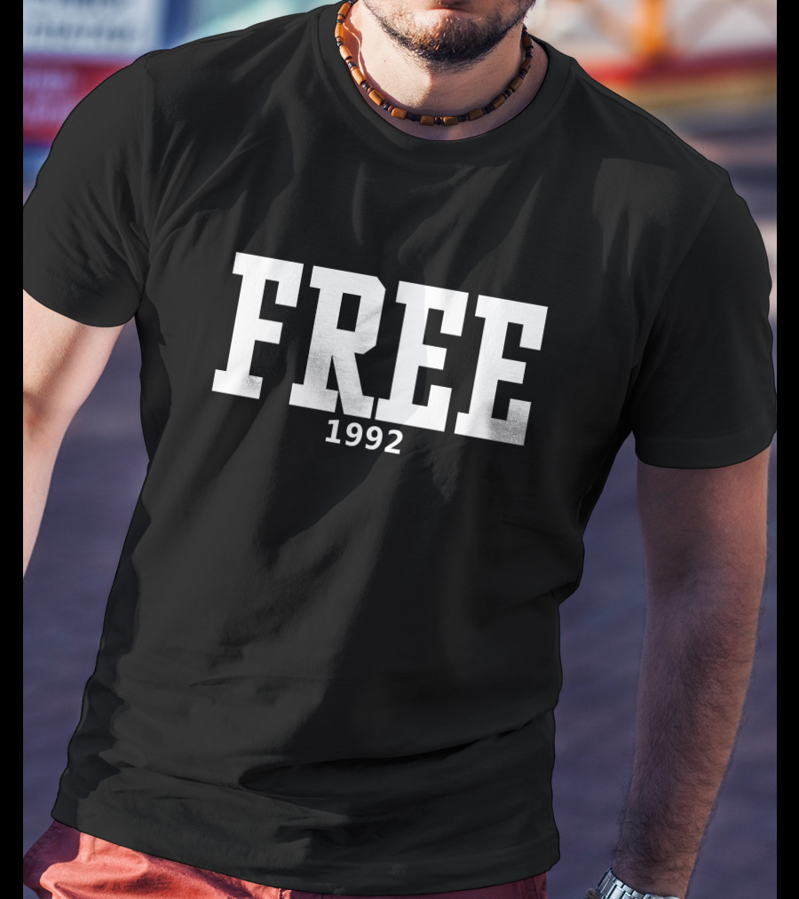 Free 1992 Ravens Football History Retro Baltimore Fan Merchandise T-Shirt