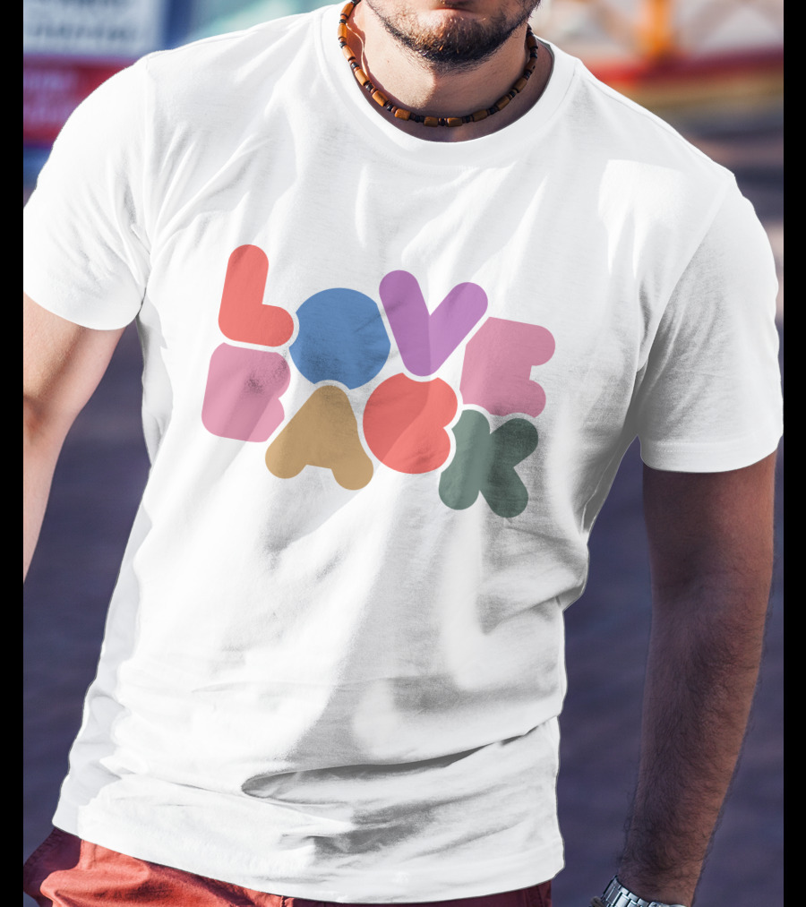 Love Back Merch Why Don't We Love Back Multicolor Bubbles T-Shirt