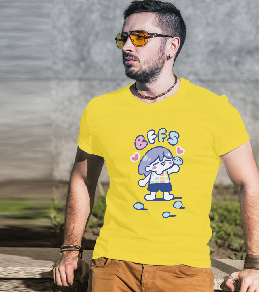 Omori Merch BFFs Kel And Friend Omocat Shop Merch T-Shirt