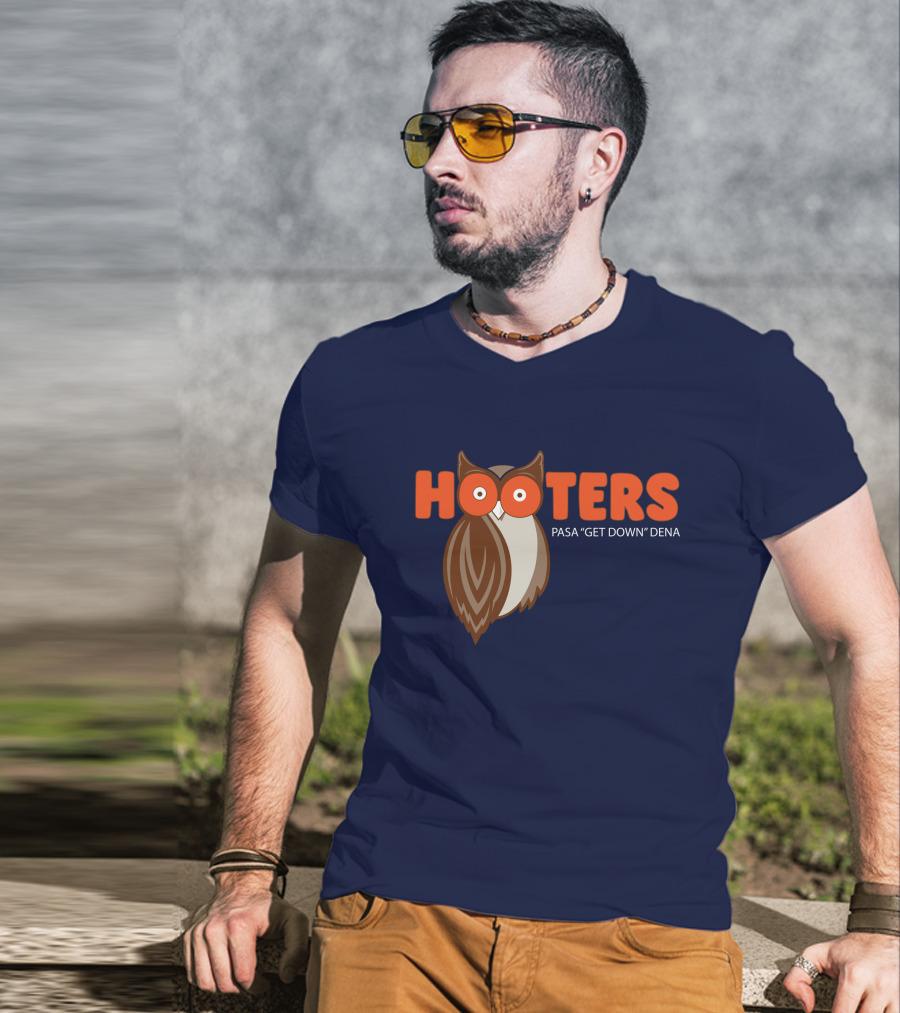 Michael Schwab Cristian Javier Hooters Owl Pasa Get Down Dena T-Shirt
