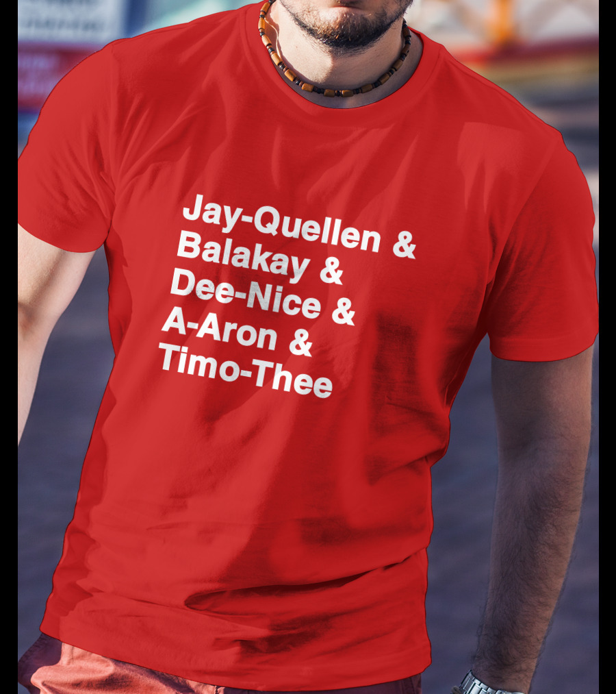 Jay Quellen And Balakay And Dee Nice And A-Aron And Timo Thee T-Shirt
