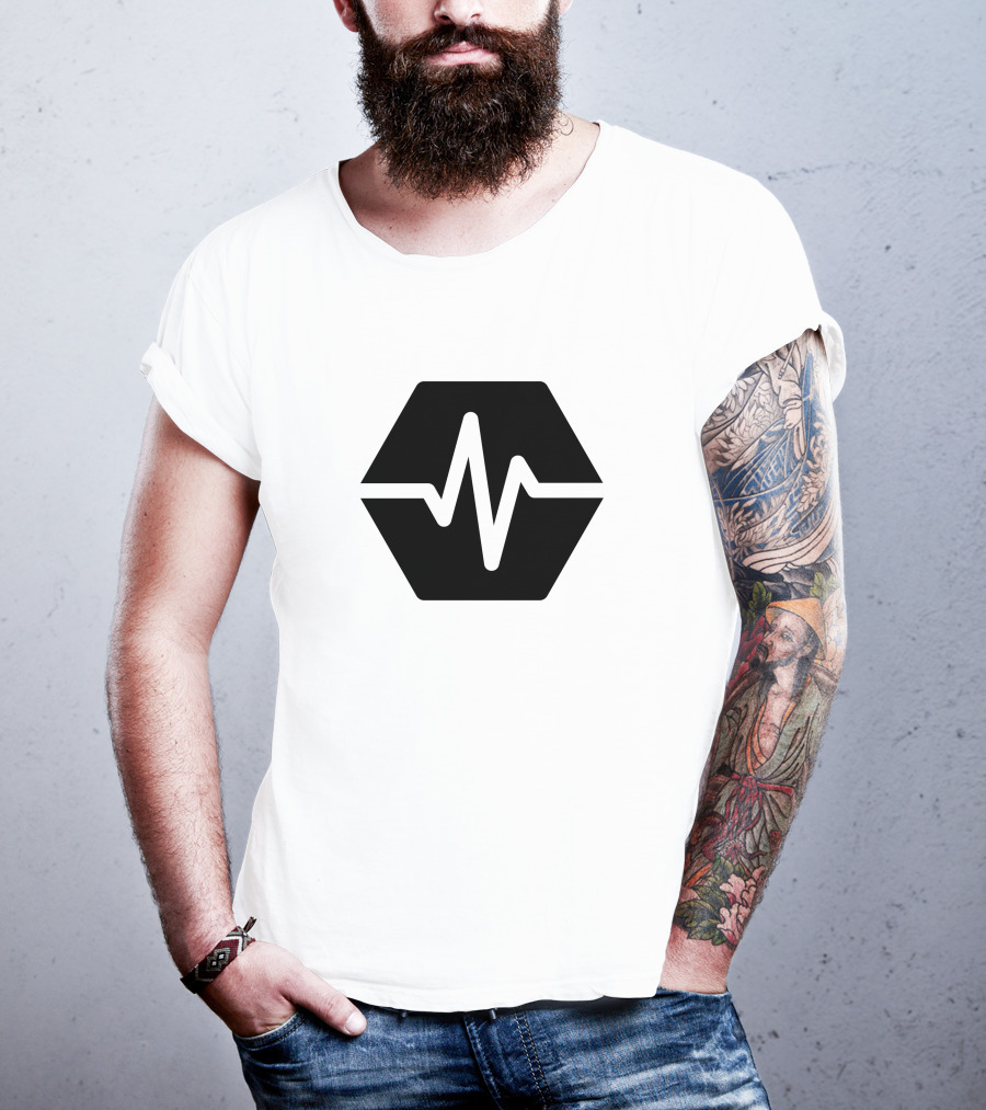 Stakerstoreus HEX PulseChain Logo Merch T-Shirt