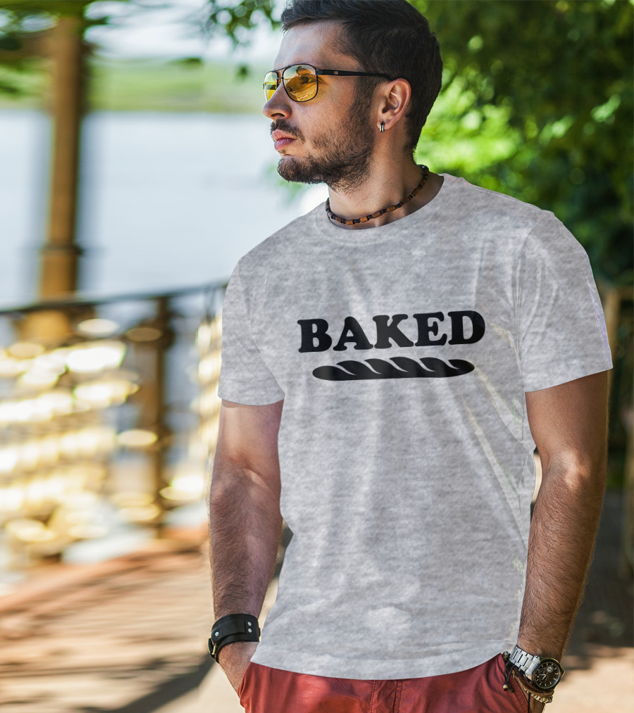 Kira Kosarin Baked Text With Twisted T-Shirt