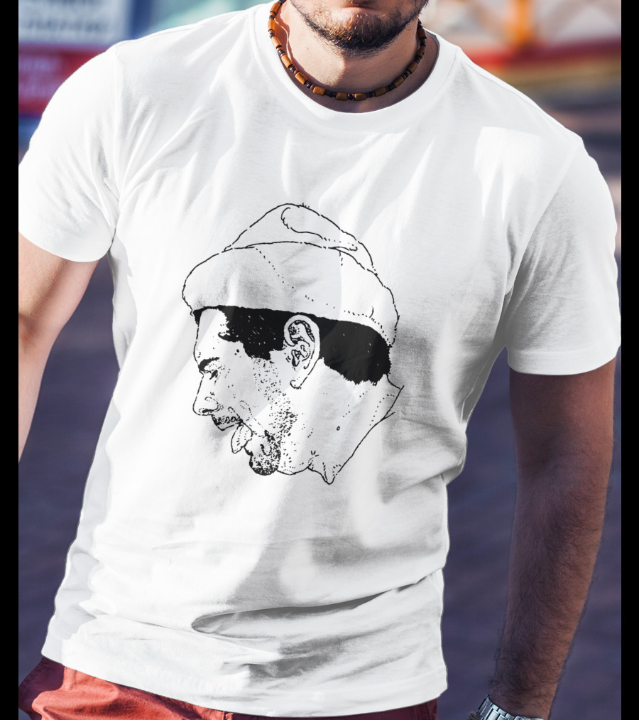 H3h3 Ethan Coughing Profile Beanie Sketch T-Shirt