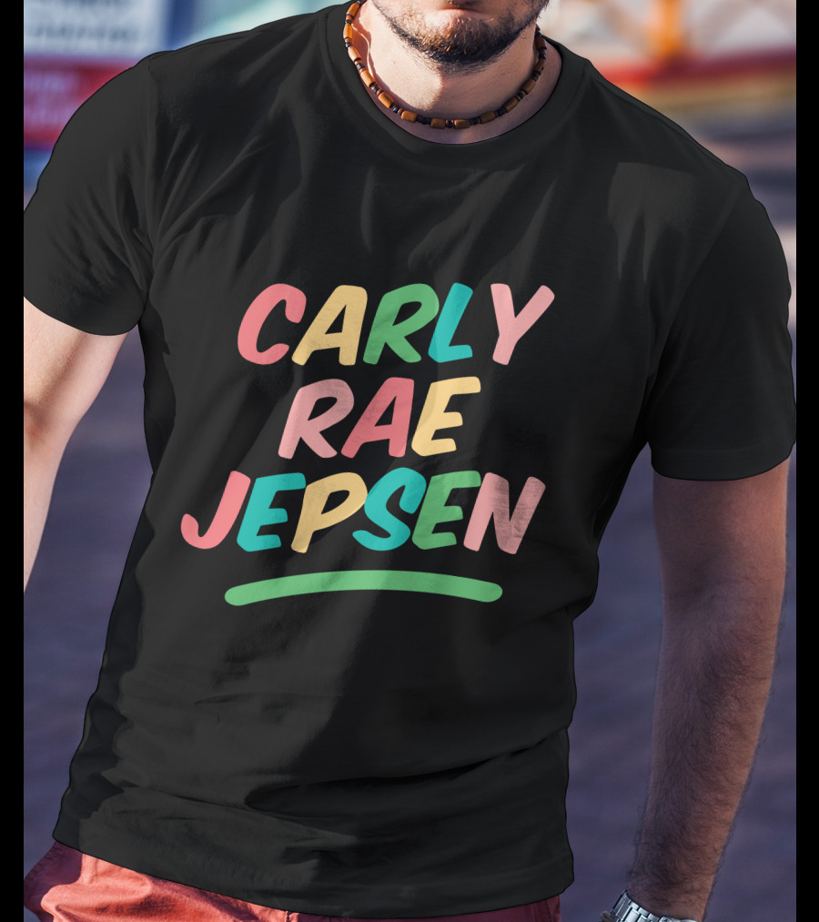 Carly Rae Jepsen Merch Rainbow Rae Jepsen T-Shirt