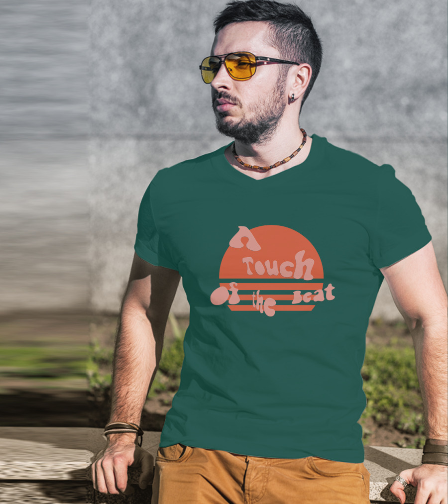 Aly And AJ Merch A Touch Of The Beat Retro Sunset T-Shirt