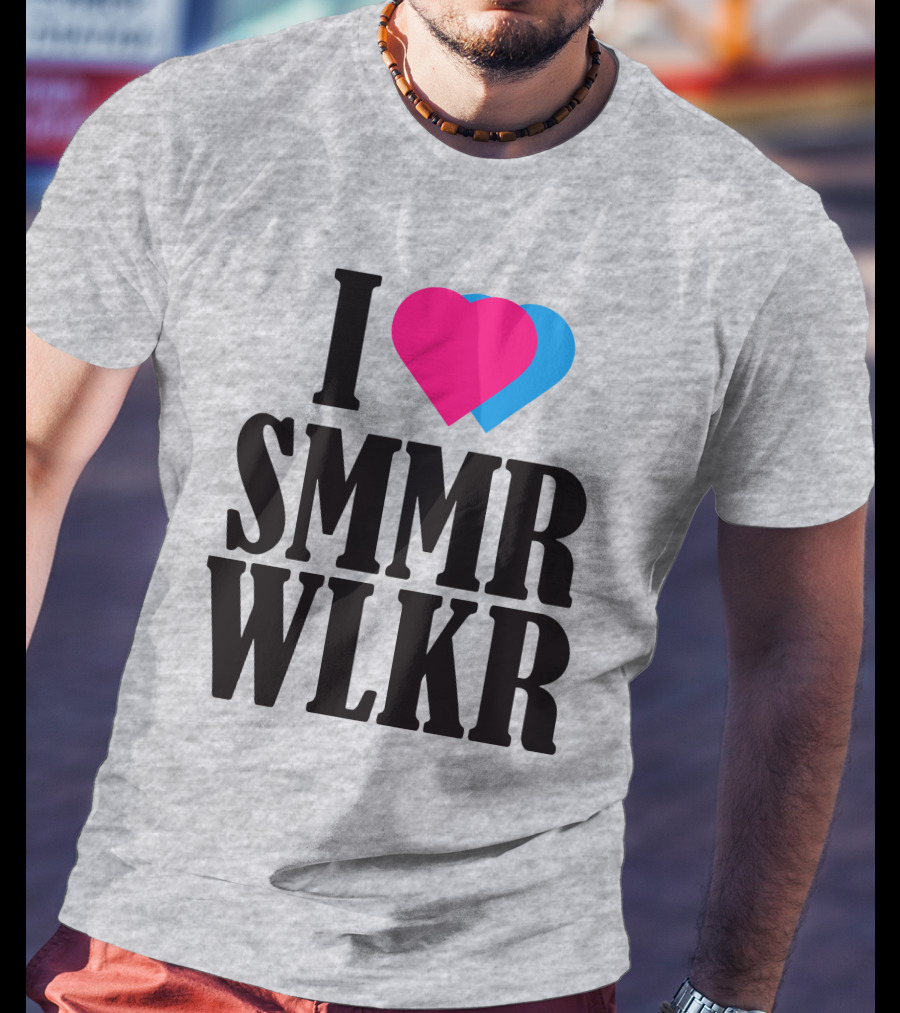 I Love SMMR WLKR T-Shirt