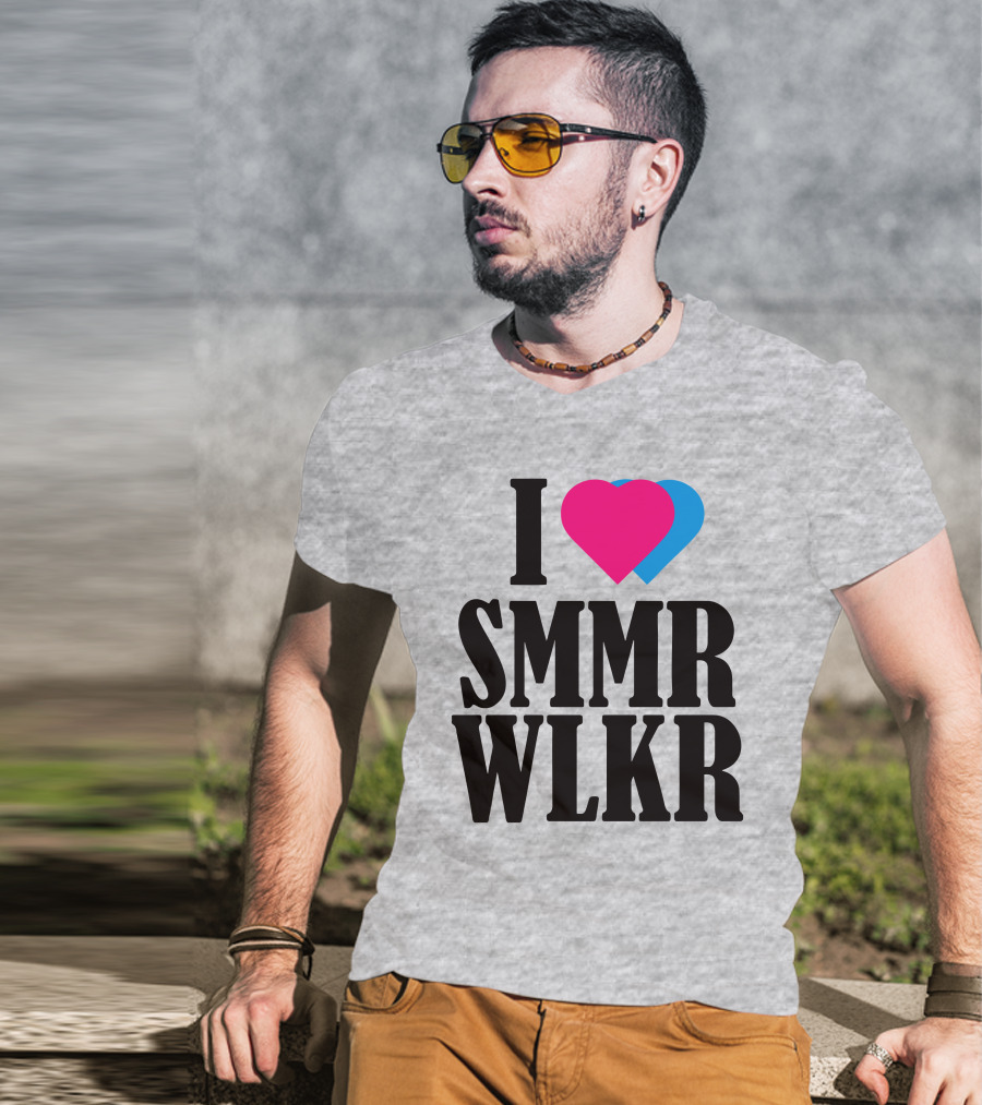 I Love SMMR WLKR T-Shirt