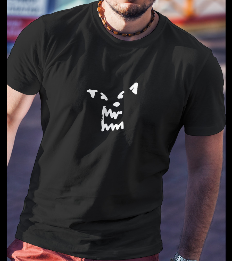 Russ Merch Wolf Face T-Shirt