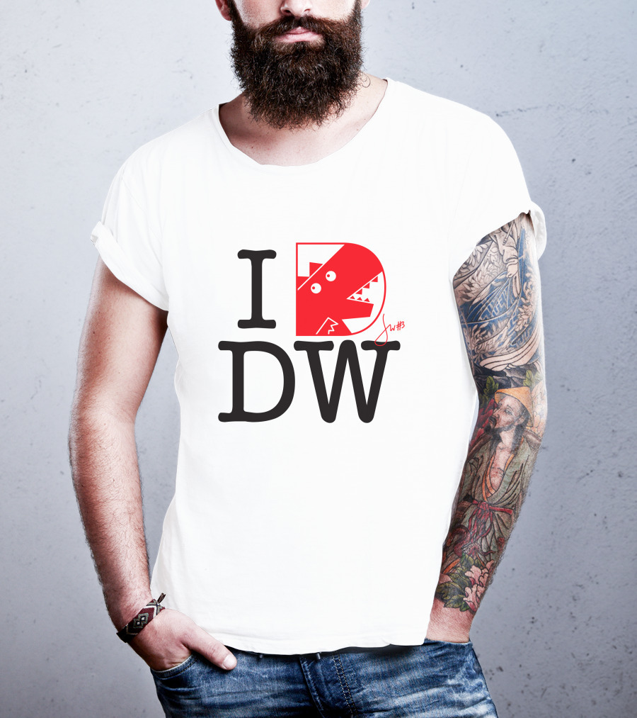 GetBlued I Love DW Deanna Wong Monster T-Shirt
