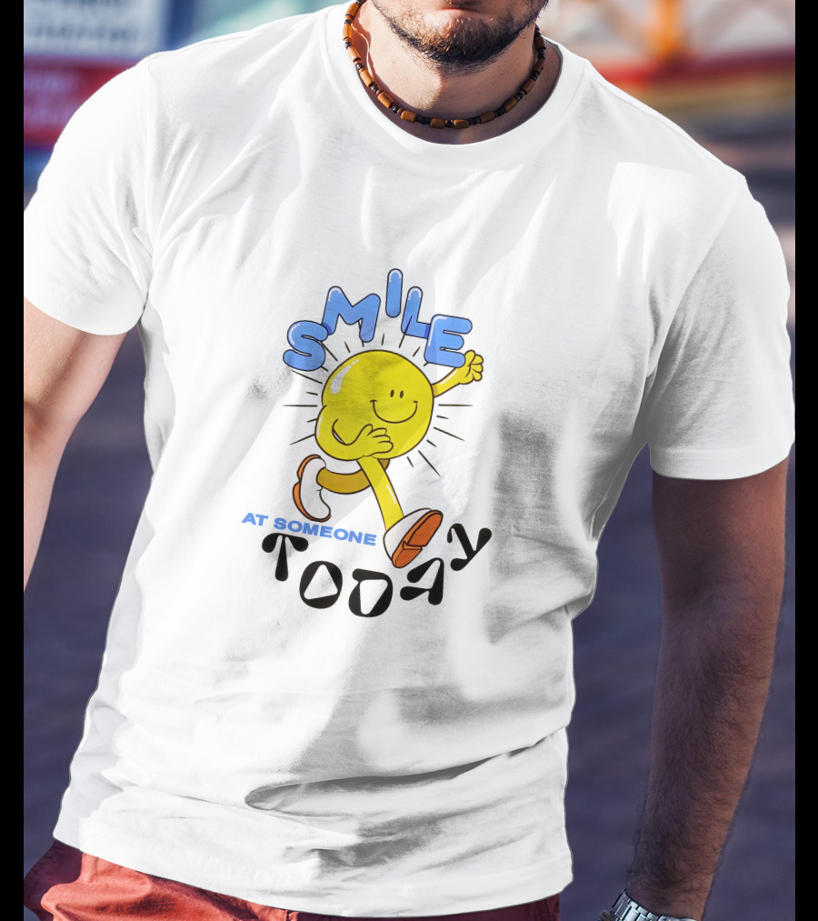 NaileaDevora Merch Smile At Someone Today T-Shirt