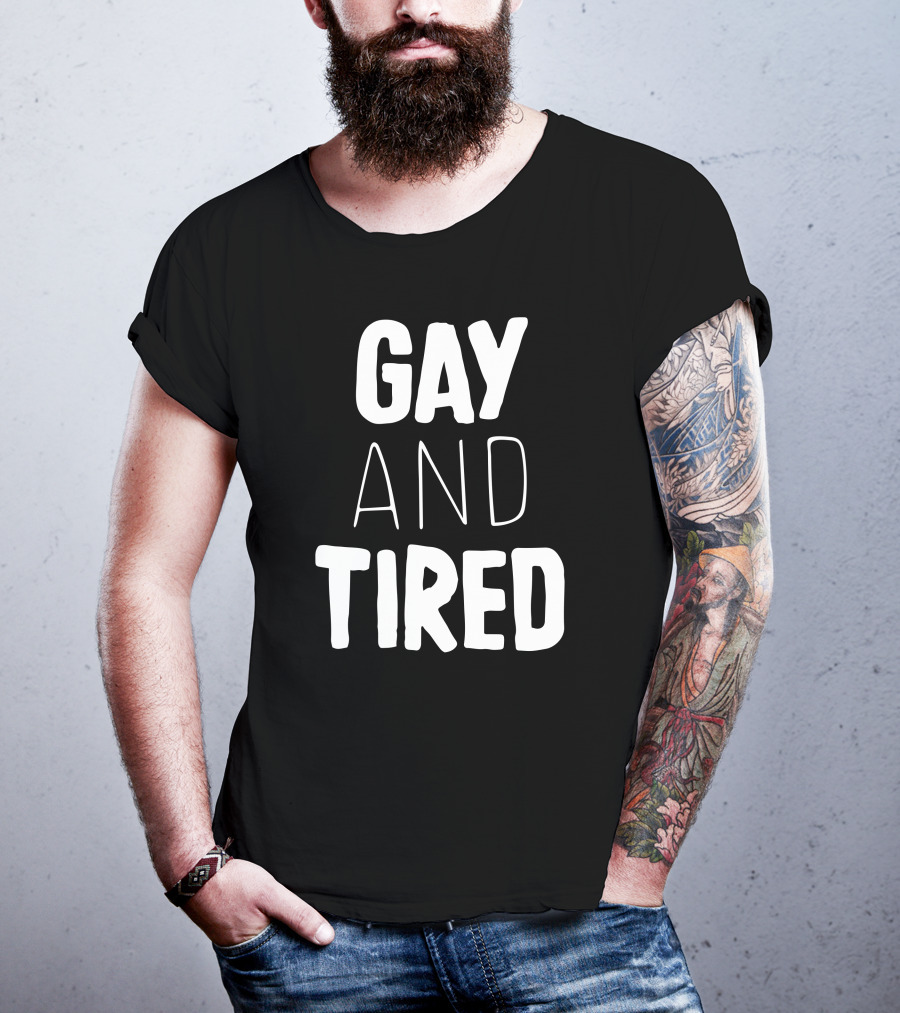 Gay And Tired Jason Trevino Lizard Kween Merch T-Shirt