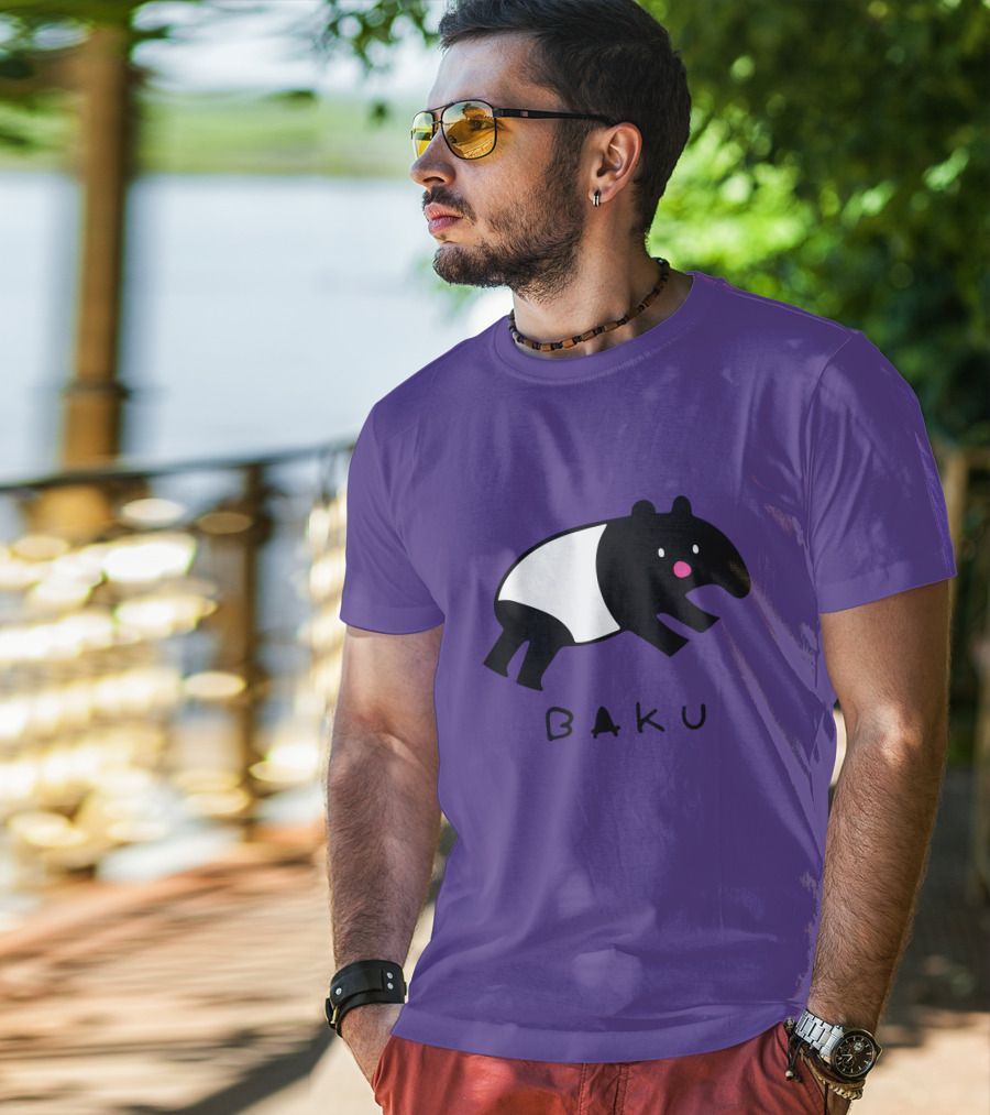 Baku Melodicreverie Malayan Tapir T-Shirt
