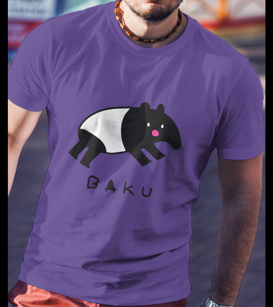 Baku Melodicreverie Malayan Tapir T-Shirt