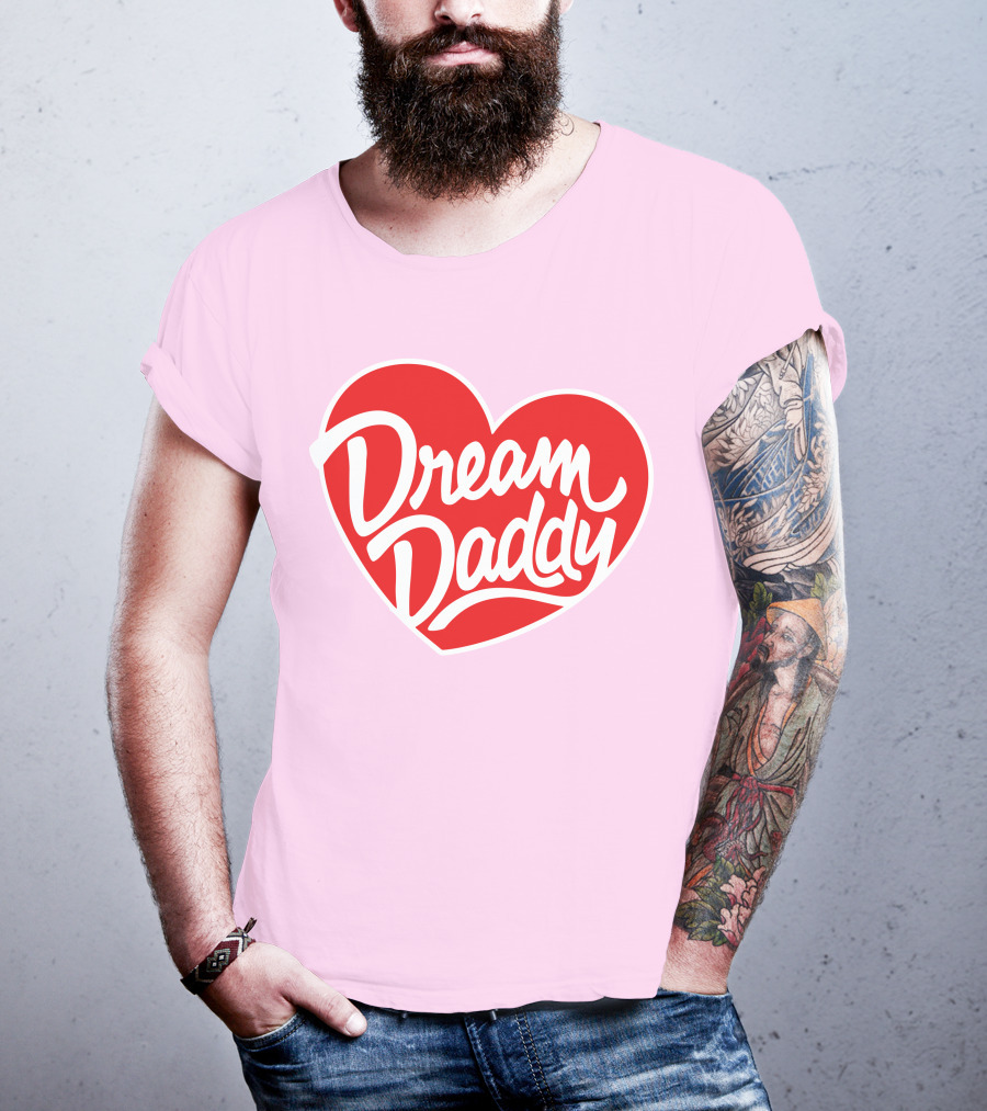 Thatonenerdygay Dream Daddy Heart T-Shirt