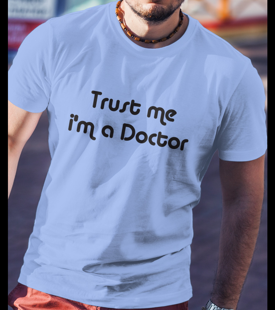 Trust Me I'm A Doctor Doctor Who David Tennant Violet T-Shirt