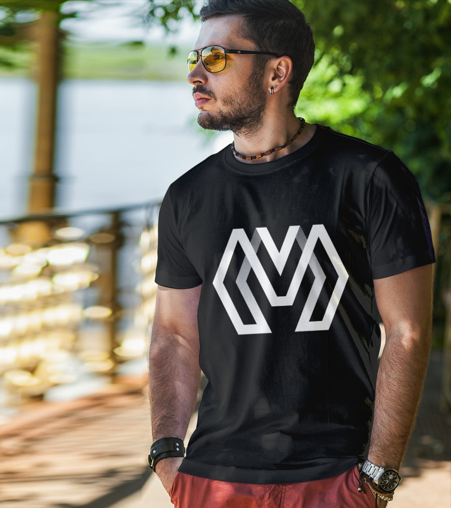 TomasVNFT MV3 NFT Monogram Emblem T-Shirt